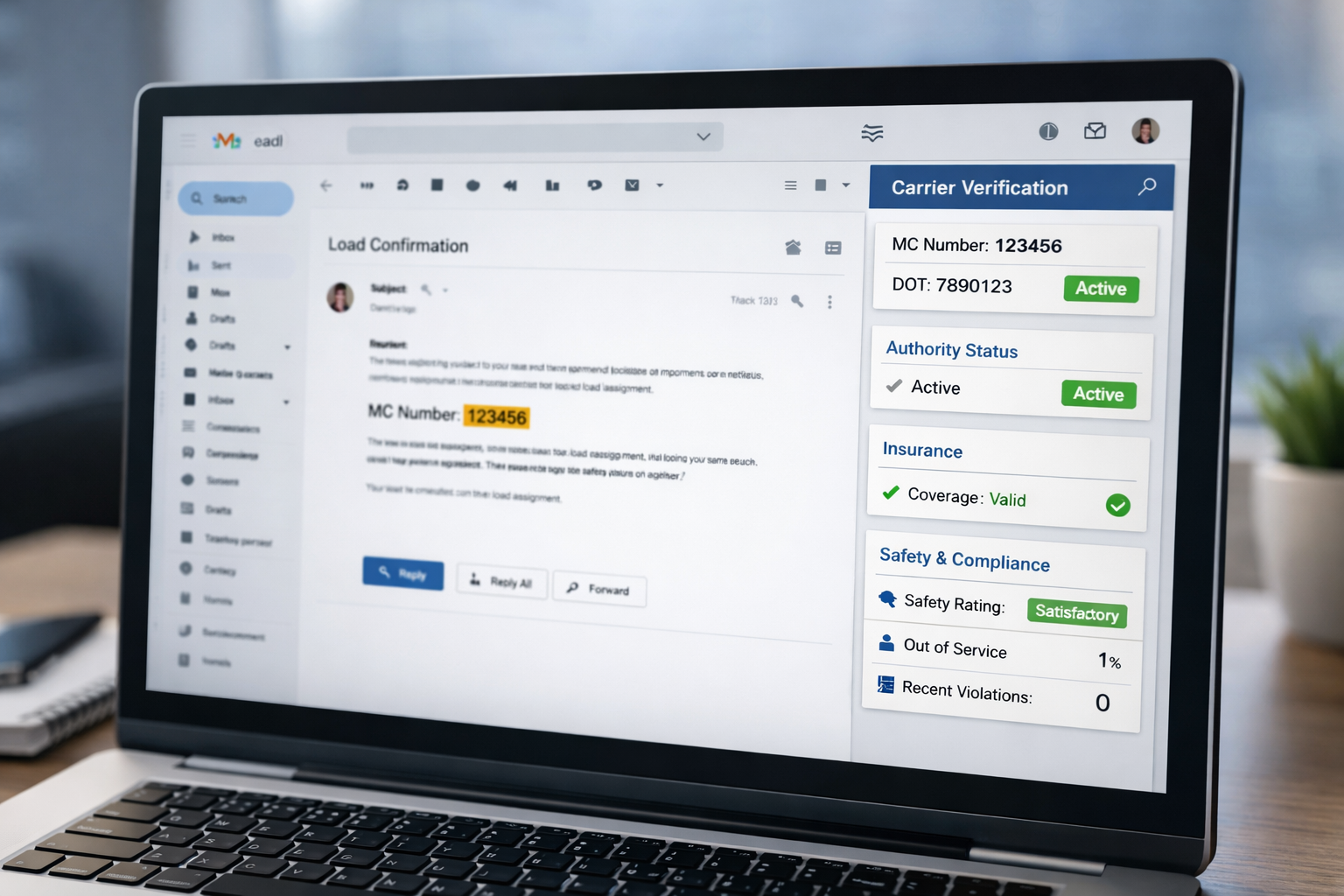 MC Verification in Email Inbox: How Freight Brokers Can Verify MC Numbers Faster, Safer, and Smarter