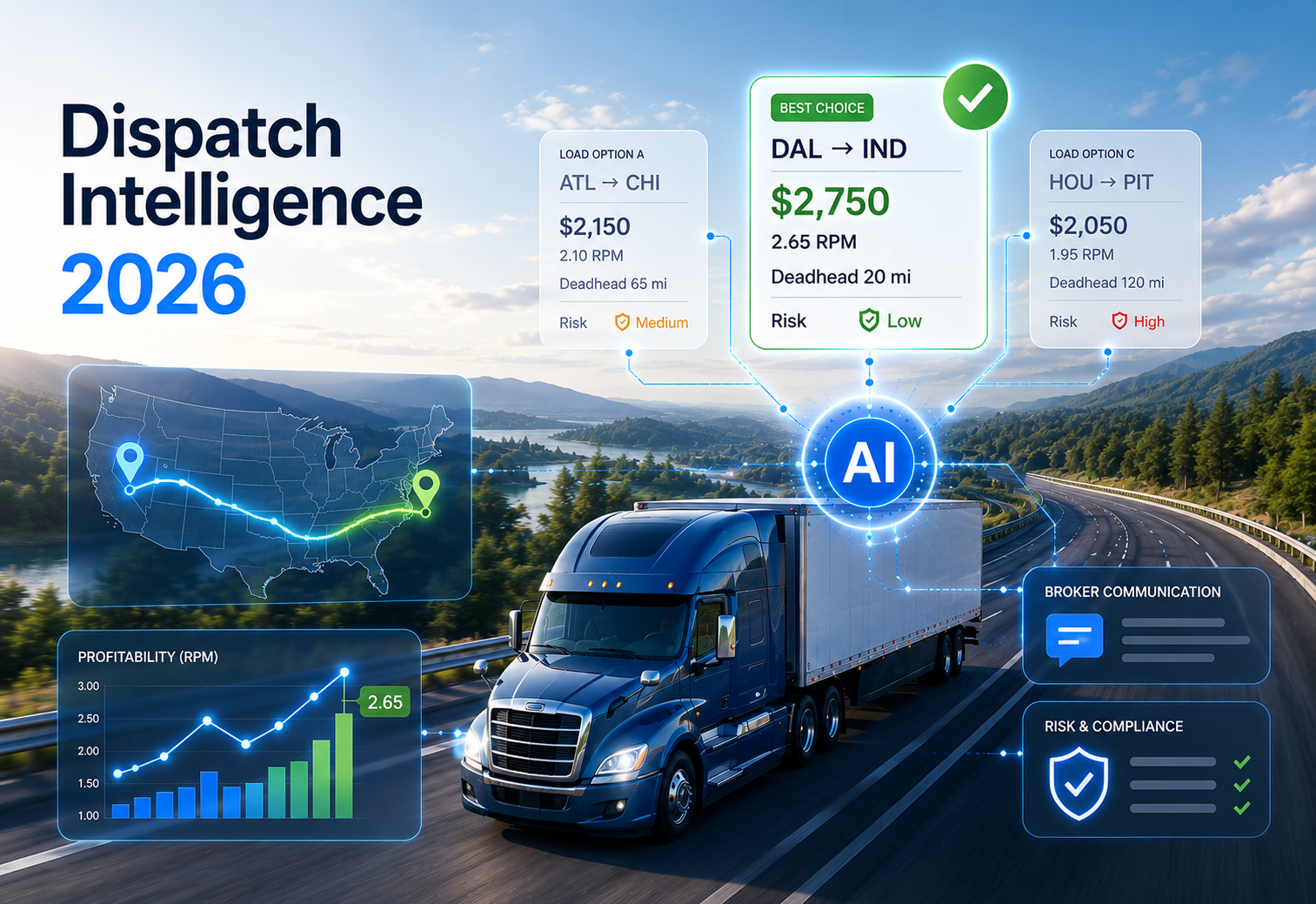How to Evaluate AI Dispatch Software in 2026: A Decision Intelligence Framework