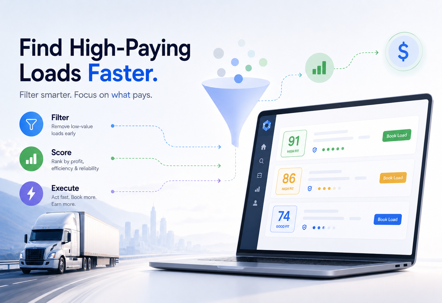 How to Find High-Paying Loads Without Spending Hours on DAT or Truckstop