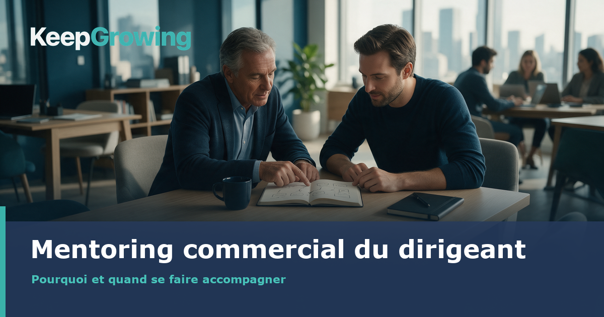 Un dirigeant accompagné par un ancien directeur commercial