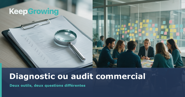 Diagnostic ou audit commercial, checklist de contrôle et atelier d'équipe