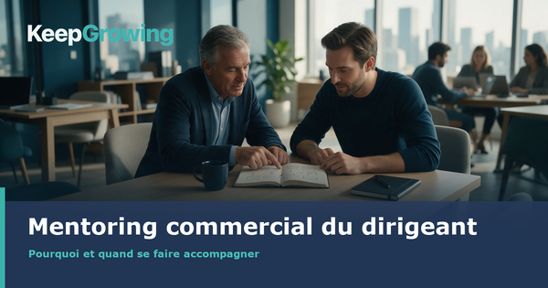 Un dirigeant accompagné par un ancien directeur commercial