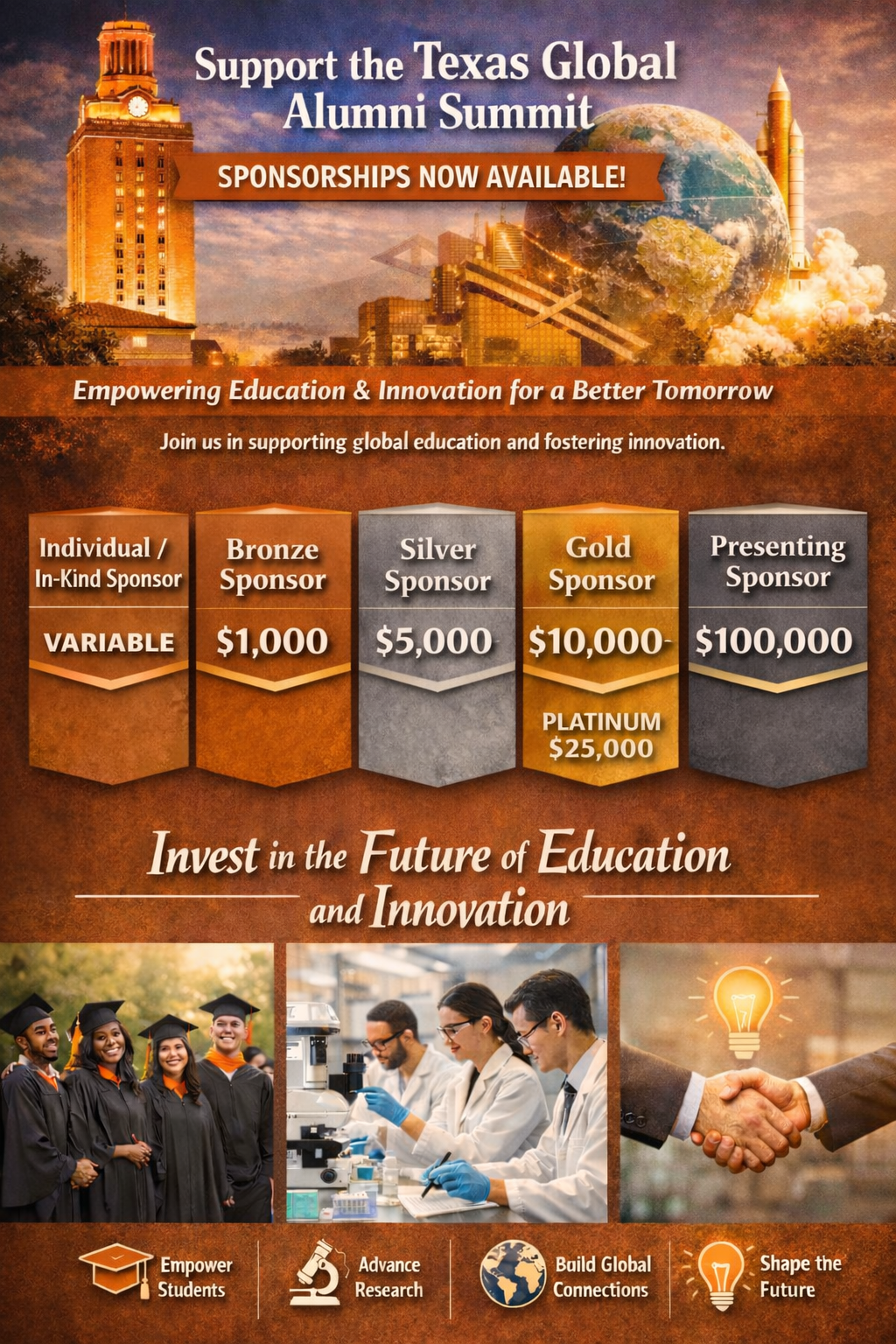 제4호 [UT 소식] 제1회 Texas Global Alumni Summit 스폰서 패키지 소개
