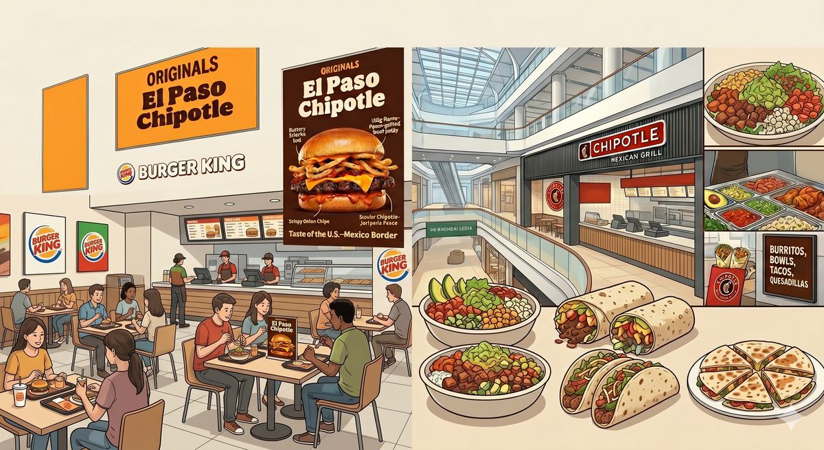 Vol. 8 [Texas News] Texas Flavors Come to Korea: Burger King's El Paso Chipotle Burger and Chipotle's First Asian Location