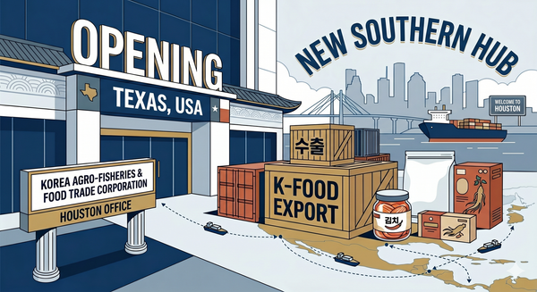 제6호 [Texas 소식] 한국농수산식품유통공사, K-푸드 수출 확대 위해 휴스턴에 새 거점 마련