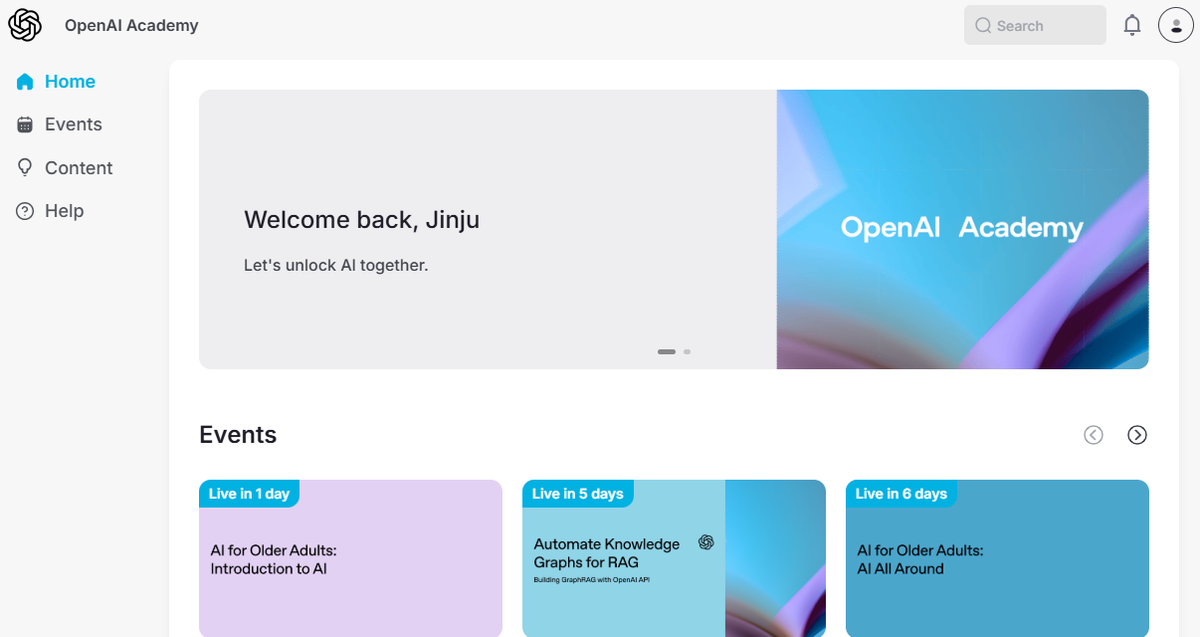 OpenAI에서 무료로 AI 강의를 제공합니다