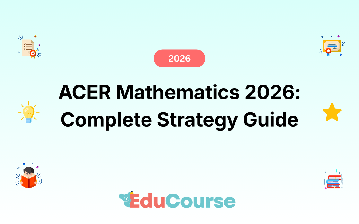 ACER Mathematics 2026: Complete Strategy Guide