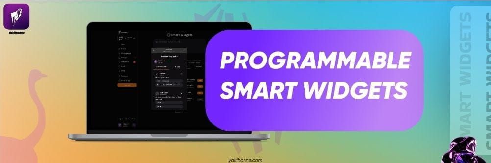 YakiHonne Debuts Smart Widgets to Embed in Social Feeds