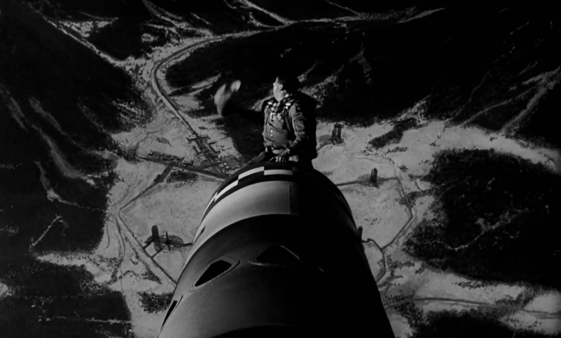 Dr Strangelove riding the bomb