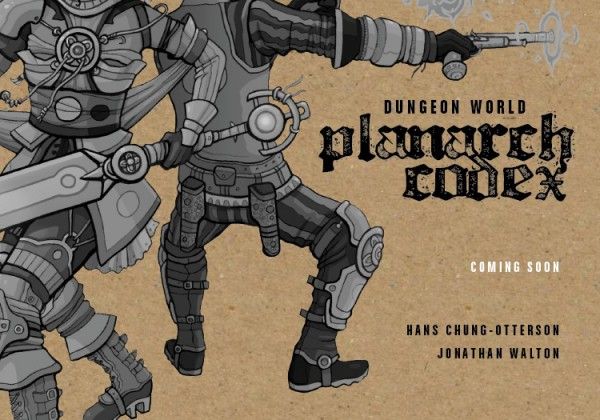 Immagine del planarch codex, uno dei materiali aggiuntivi dell’edizione americana di Dungeon World