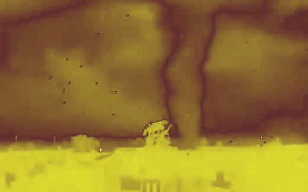 Una tromba d'aria si abbatte sulla città di Cernusco sul Naviglio, luglio 2023.