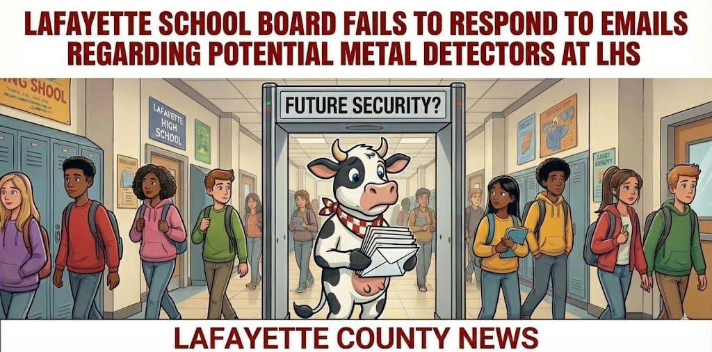 Lafayette School Board Fails to Respond to Emails Regarding Potential Metal Detectors at LHS as Neighboring Taylor County Boosts Security