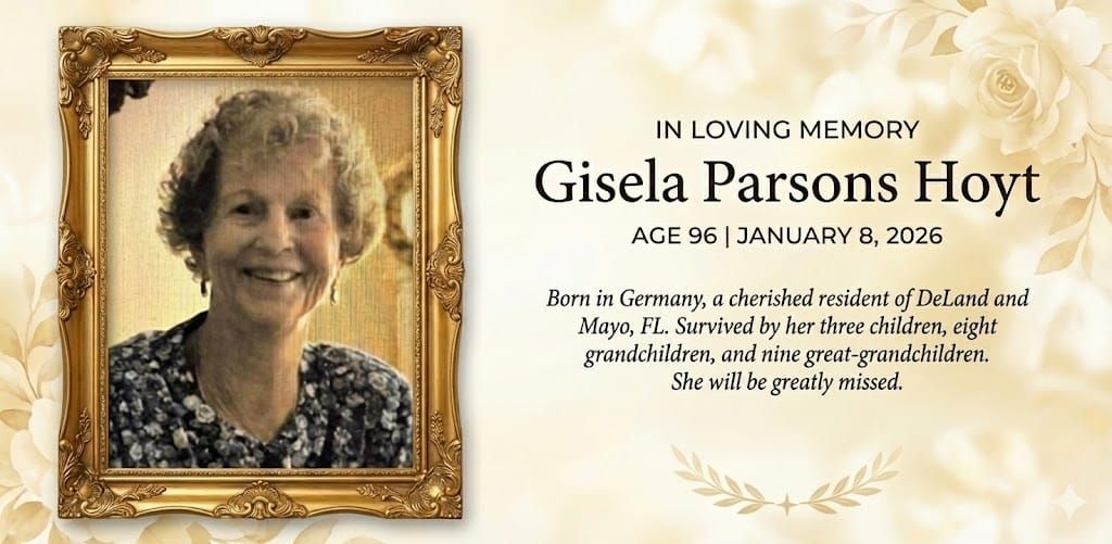 Gisela Parsons Hoyt Obituary