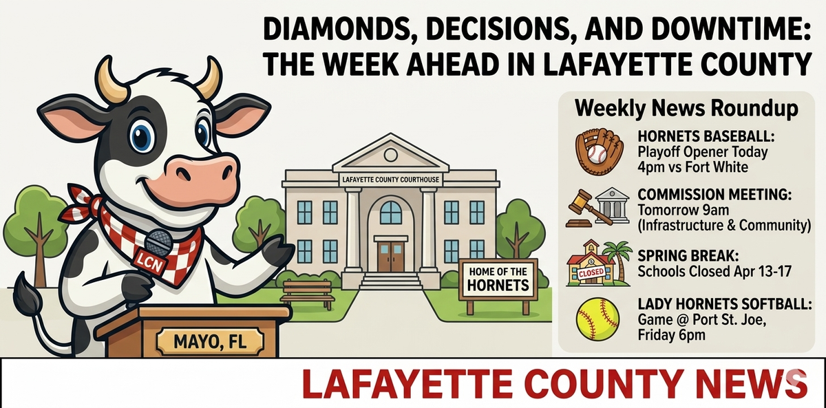 Diamonds, Decisions, and Downtime: The Week Ahead in Lafayette County
