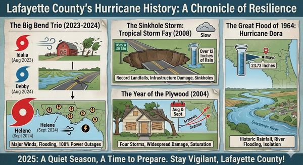 2025 Hurricane Season Ends: US Avoids Landfall as Lafayette County Reflects on Storm History