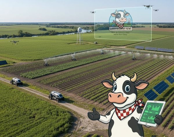ROBOTS IN THE FIELD: How AI Tech Could Save Or Revolutionize Lafayette County's Family Farms