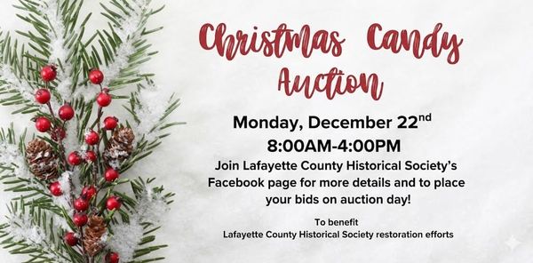 Sweet Treats for a Historic Cause: Annual Christmas Candy Auction to Help Fix Mayo Free Press Building