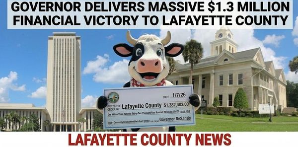 Lafayette County Lands $1.3M Infrastructure Jackpot: Commissioners Now Hold the Keys to Repair