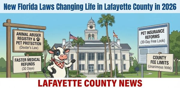 New Year, New Rules: How Florida’s New 2026 Laws Are Already Changing Life in Lafayette County