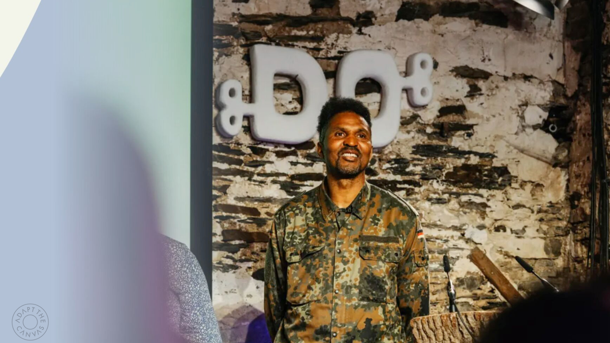 K Thompson (Krust) — identity coach, personal branding strategist, and founder of Adapt The Canvas.