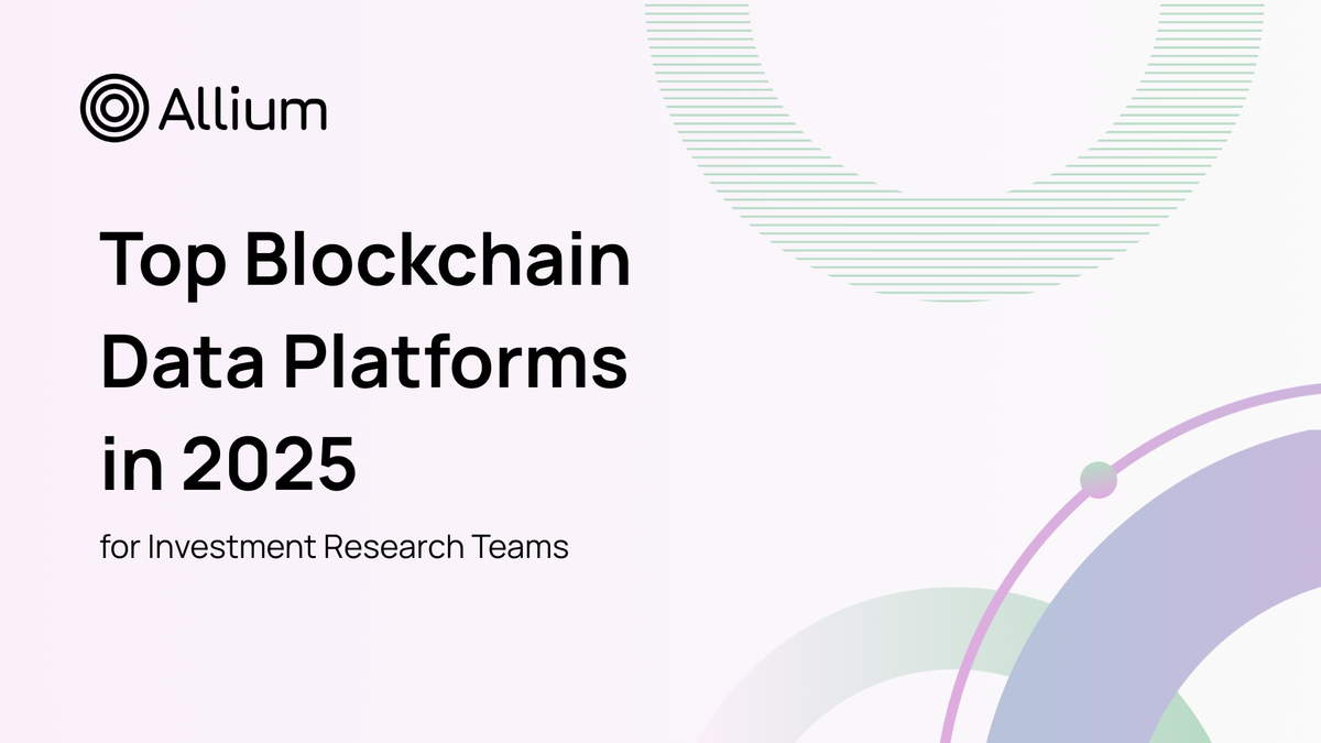Top Blockchain Data Platforms for Investment Research Teams in 2025