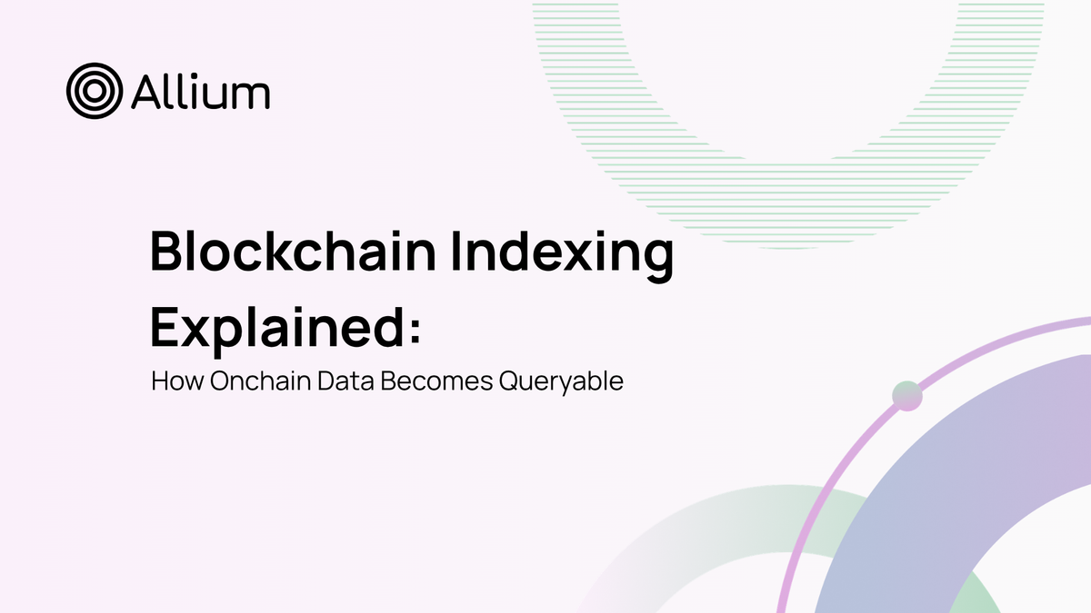Blockchain Indexing Explained: How Onchain Data Becomes Queryable