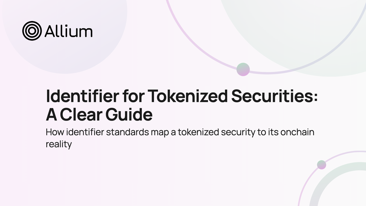 Identifier for Tokenized Securities: A Clear Guide