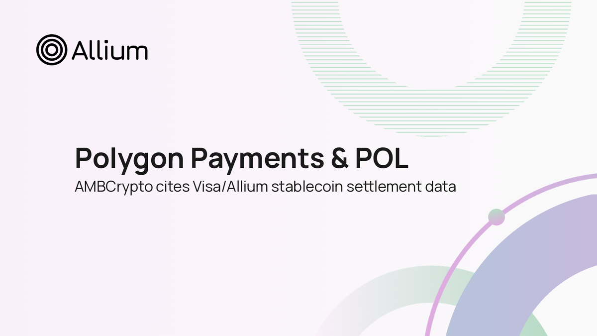 Polygon's Stablecoin Settlement Share: AMBCrypto Cites Visa/Allium Data