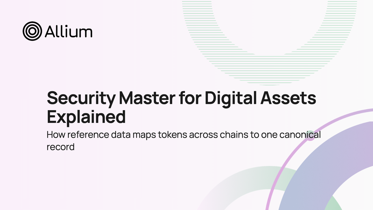 Security Master for Digital Assets Explained