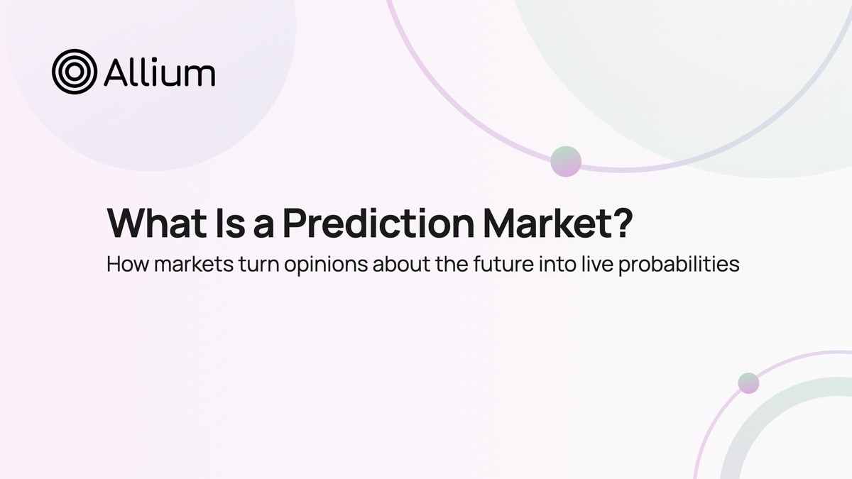 What Is a Prediction Market?