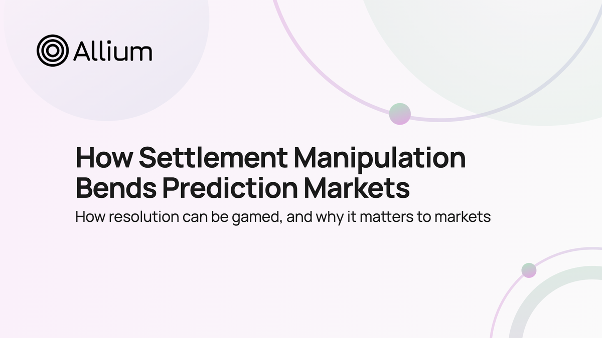 How Settlement Manipulation Bends Prediction Markets