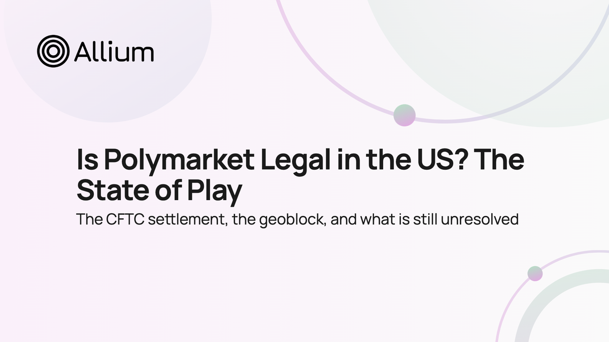 Is Polymarket Legal in the US? The State of Play