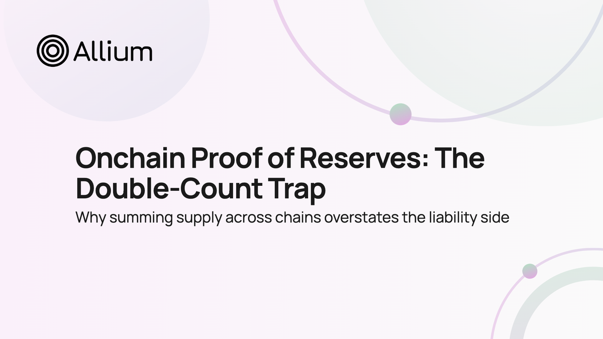 Onchain Proof of Reserves: The Double-Count Trap
