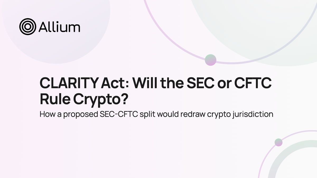 CLARITY Act: Will the SEC or CFTC Rule Crypto?