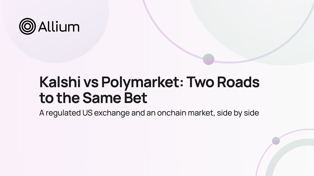 Kalshi vs Polymarket: Two Roads to the Same Bet