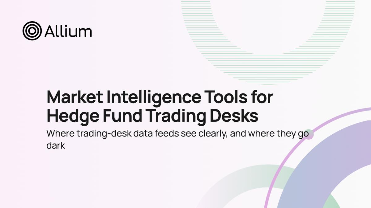 Market Intelligence Tools for Hedge Fund Trading Desks