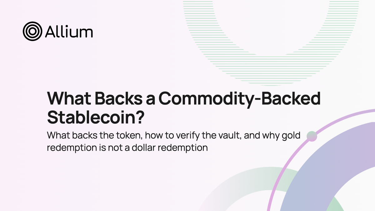 What Backs a Commodity-Backed Stablecoin?