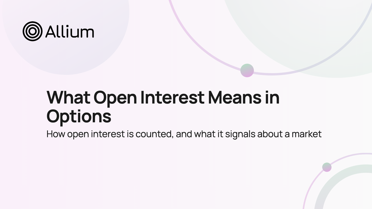 What Open Interest Means in Options