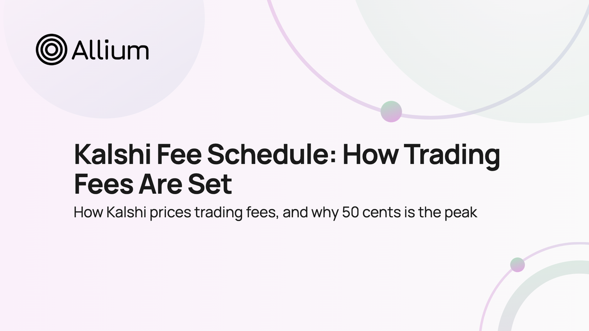 Kalshi Fee Schedule: How Trading Fees Are Set