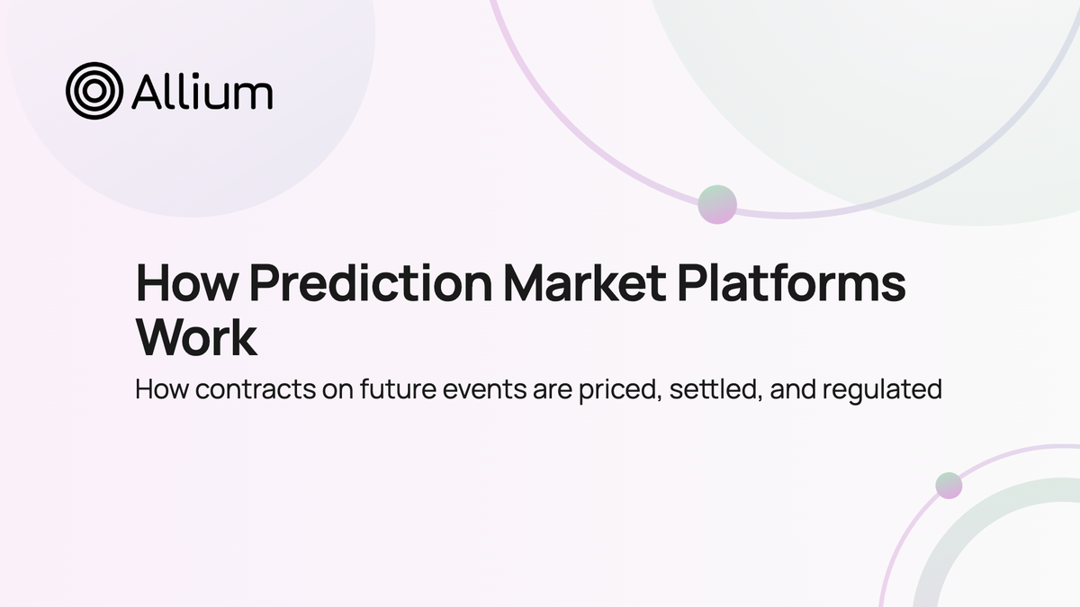 How Prediction Market Platforms Work