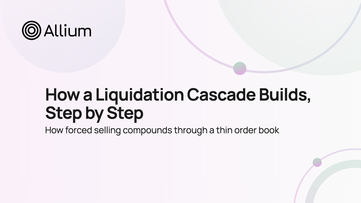 How a Liquidation Cascade Builds, Step by Step