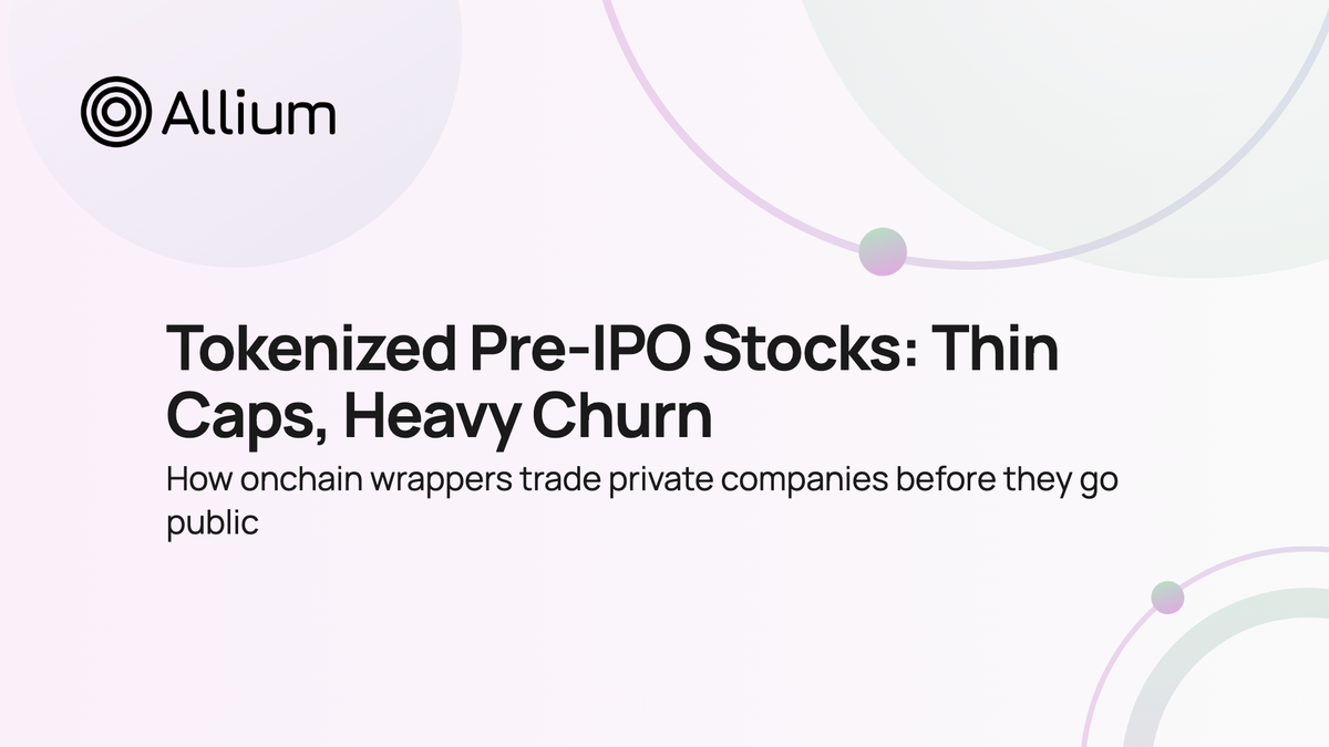 Tokenized Pre-IPO Stocks: Thin Caps, Heavy Churn
