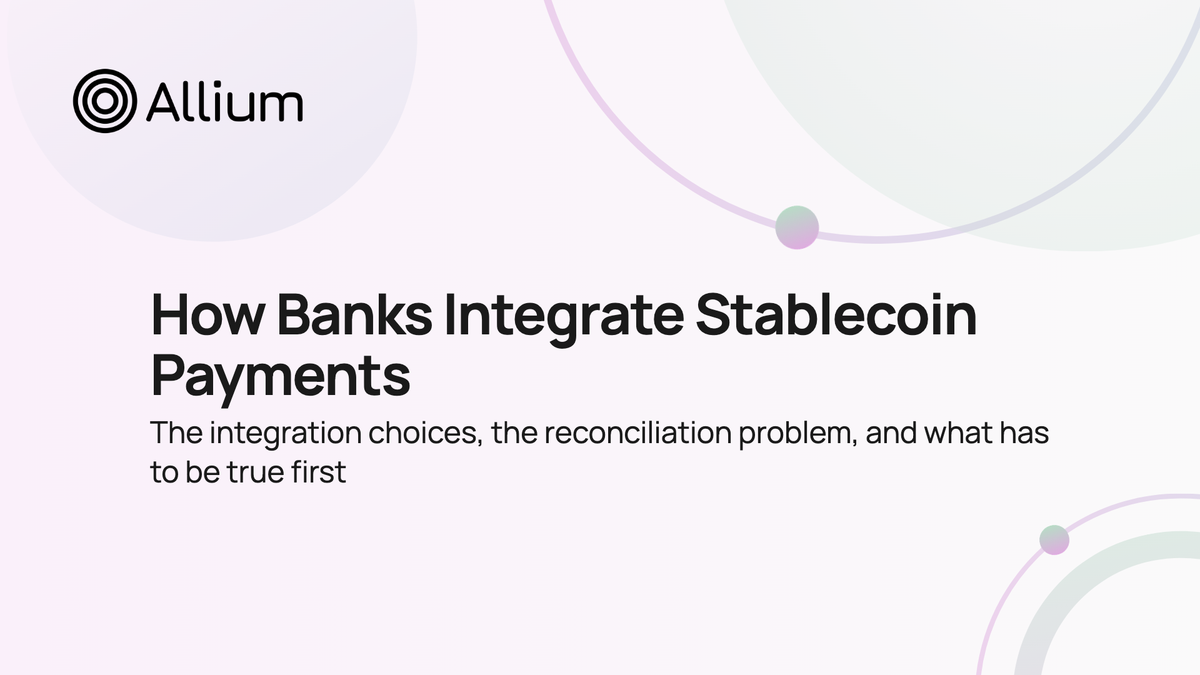 How Banks Integrate Stablecoin Payments