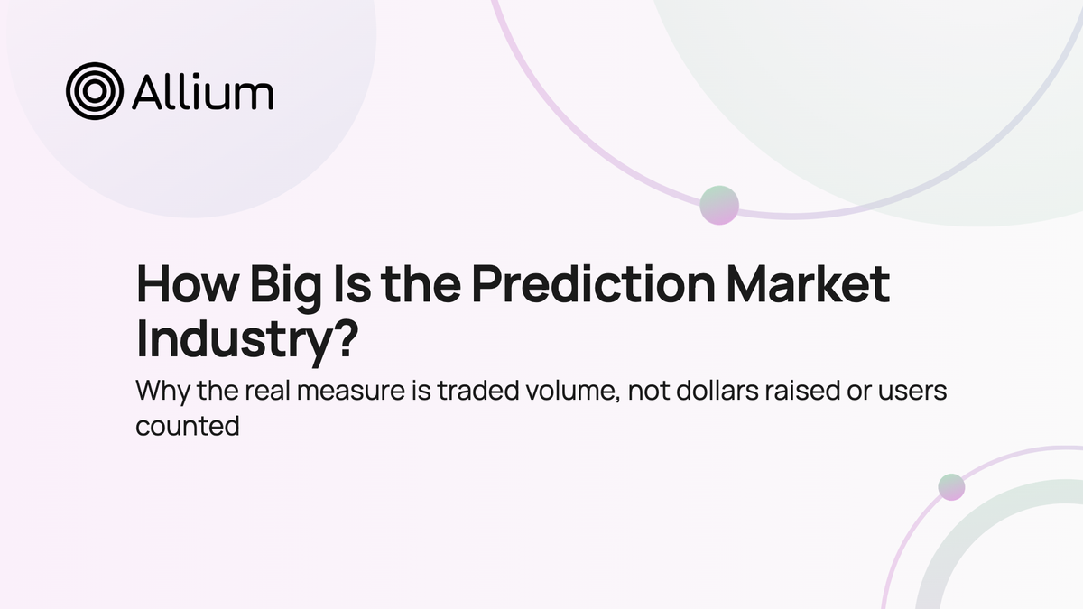 How Big Is the Prediction Market Industry?