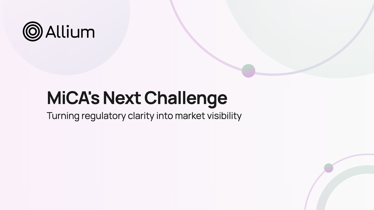 MiCA's Next Challenge: turning regulatory clarity into market visibility