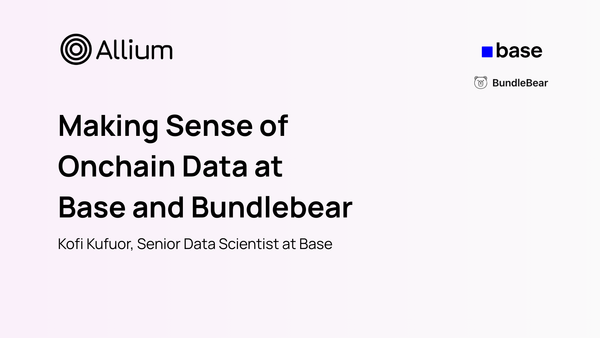 Making Sense of Onchain Data at Base and Bundlebear