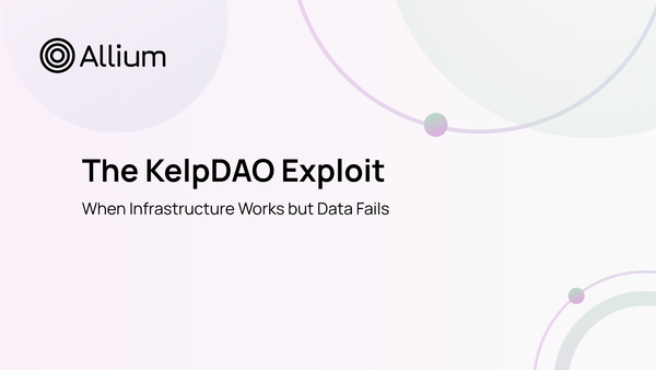 Verification Alone Is Not Enough — What the KelpDAO Exploit Reveals About Crypto Data Infrastructure