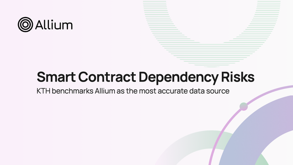 KTH Study Benchmarks Allium as the Most Accurate Ethereum Data Source