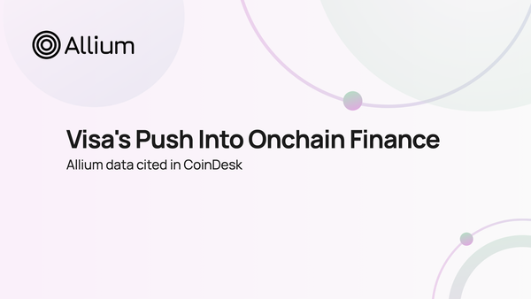 Visa Says It Wants to Build the Rails for Lending in 'Onchain Finance,' Its New Name for DeFi (CoinDesk)
