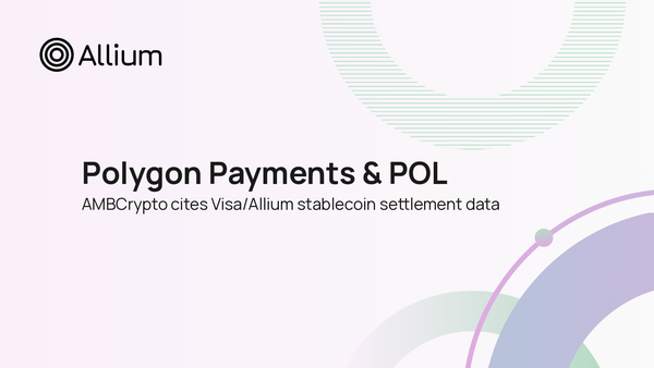 Polygon's Stablecoin Settlement Share: AMBCrypto Cites Visa/Allium Data